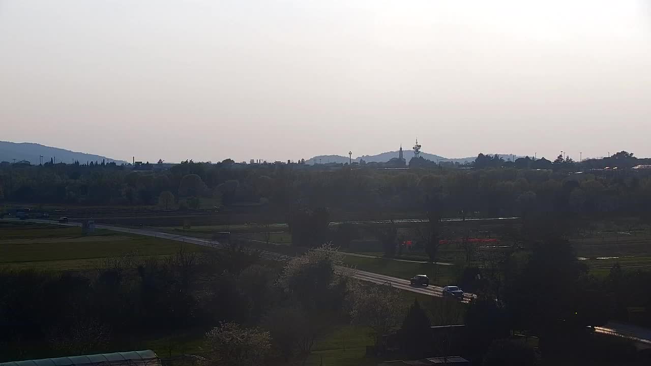 Prekrasan panoramski pogled na Šempeter pri Gorici
