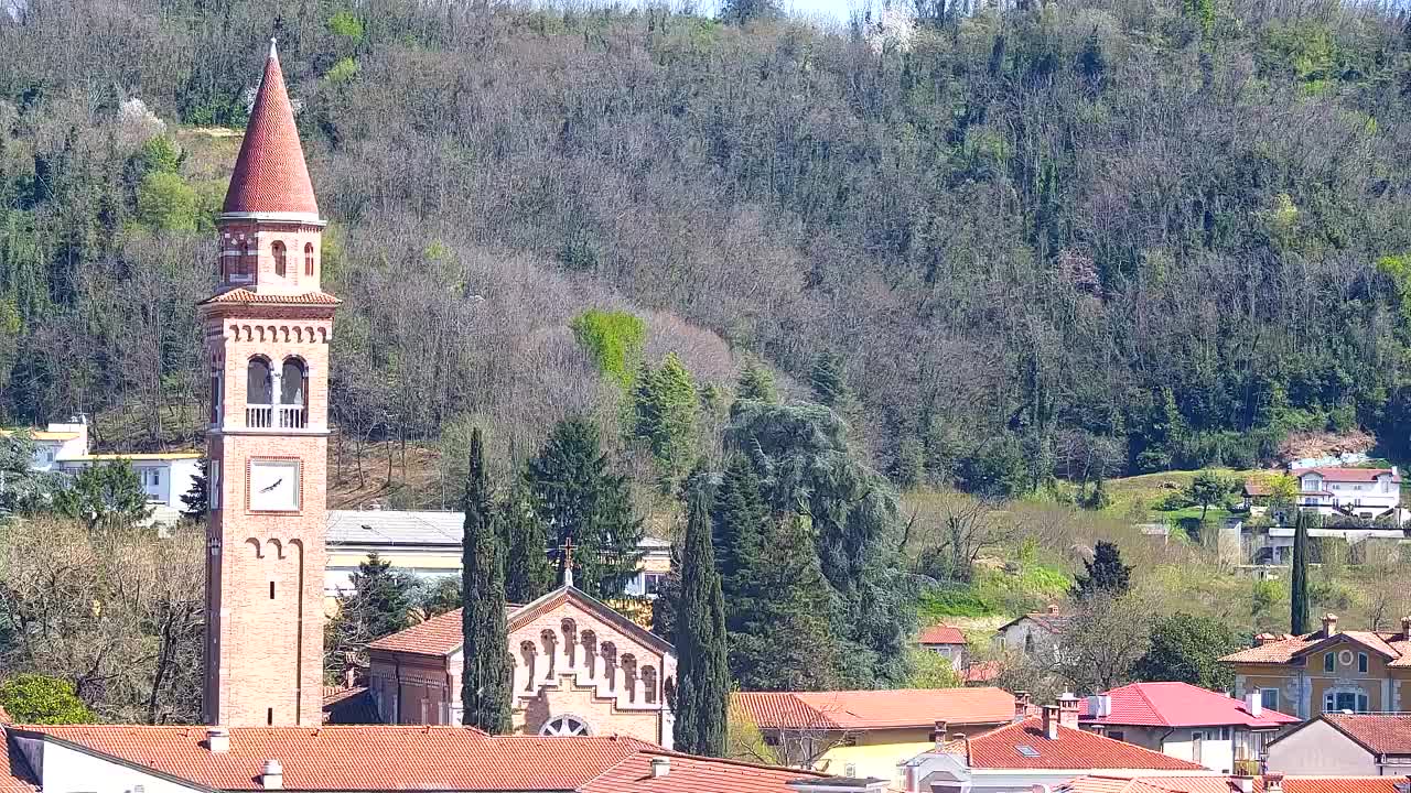 Panorama mozzafiato di Šempeter pri Gorici