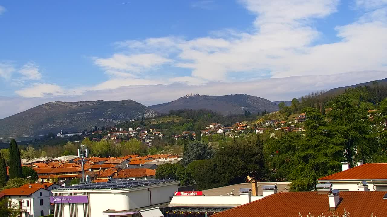 Čudovit panoramski pogled na Šempeter pri Gorici