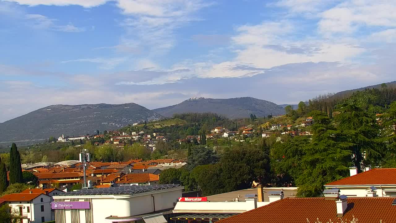Čudovit panoramski pogled na Šempeter pri Gorici