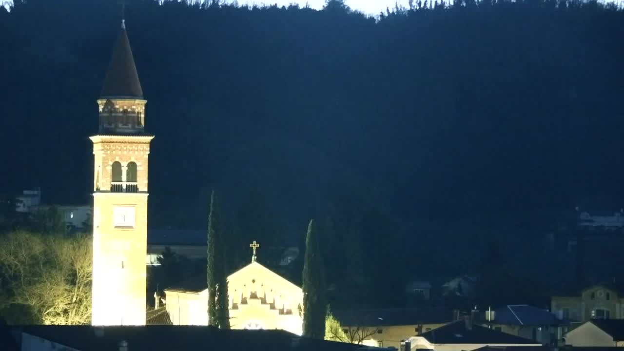Prekrasan panoramski pogled na Šempeter pri Gorici