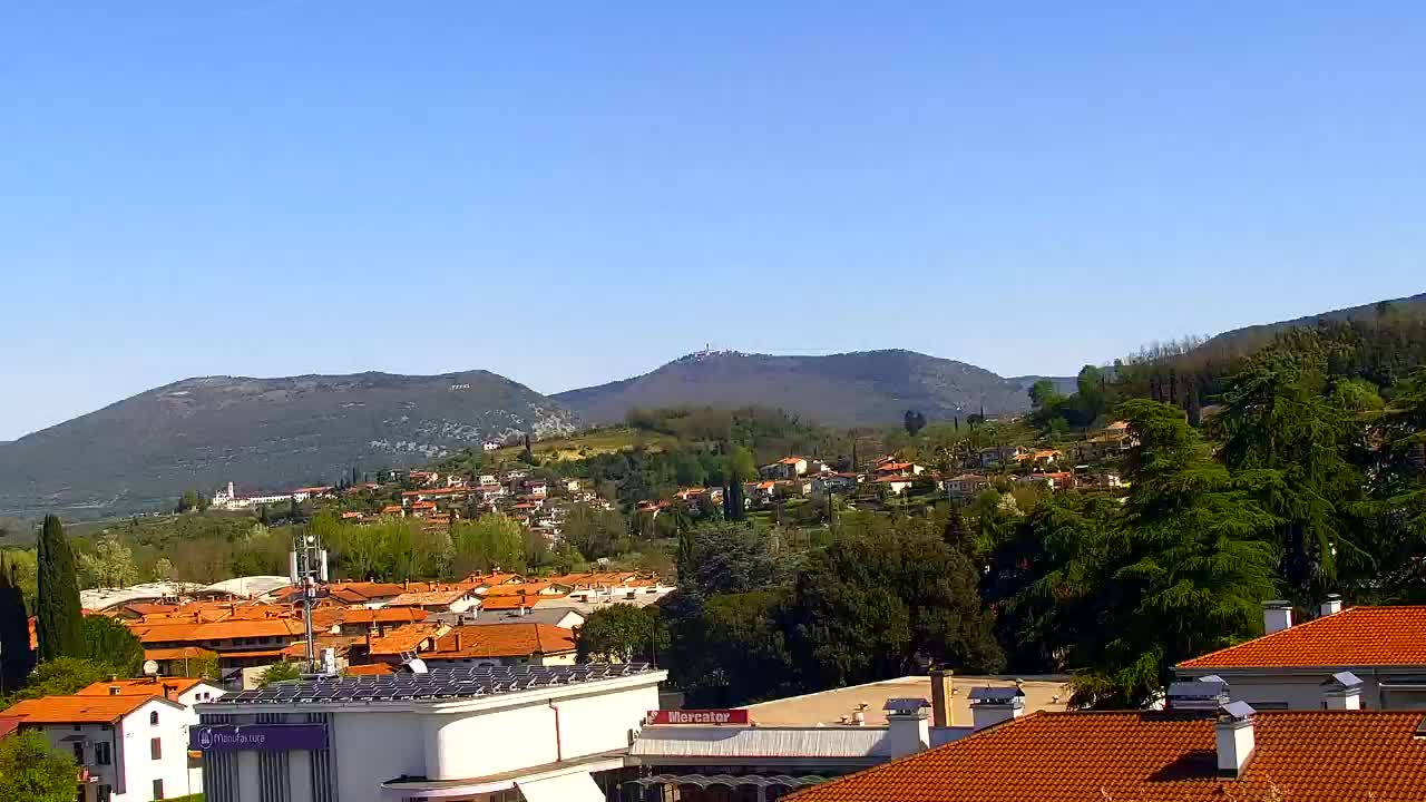 Čudovit panoramski pogled na Šempeter pri Gorici