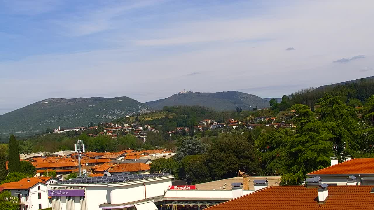 Čudovit panoramski pogled na Šempeter pri Gorici