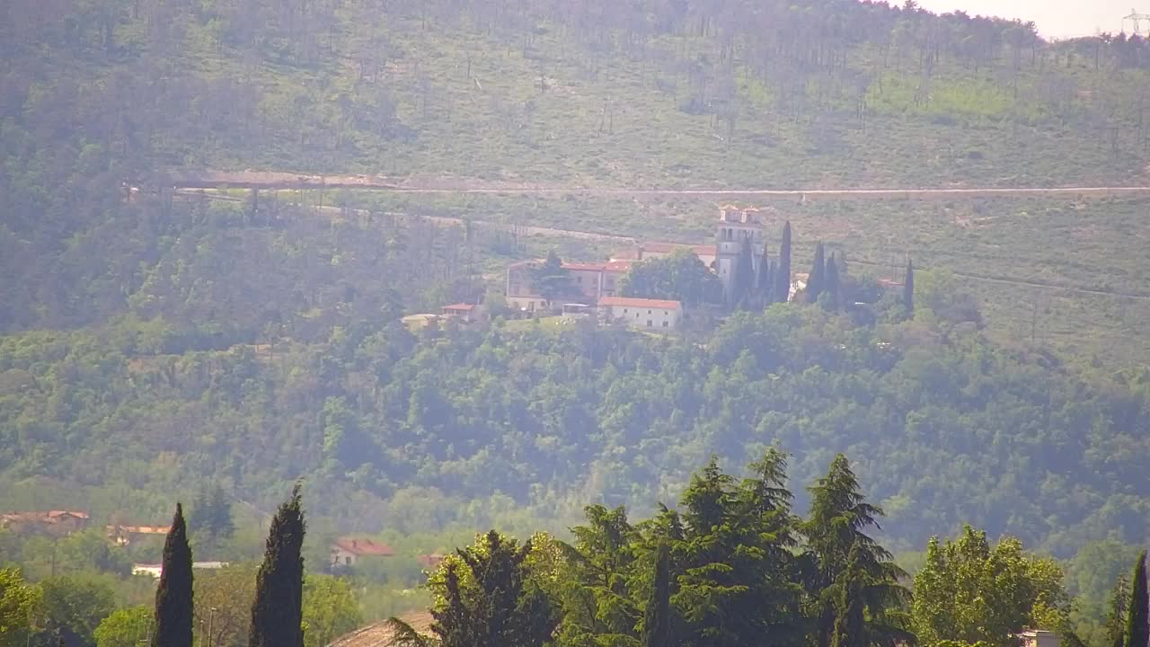 Čudovit panoramski pogled na Šempeter pri Gorici