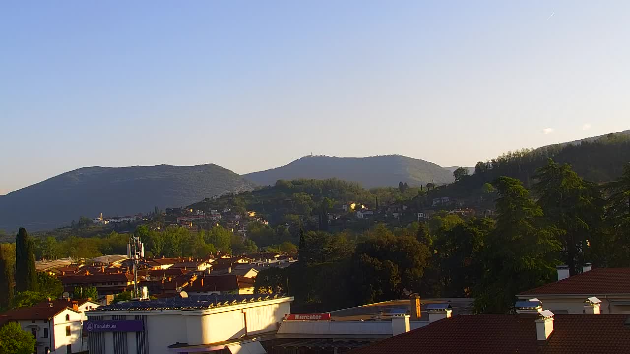 Čudovit panoramski pogled na Šempeter pri Gorici