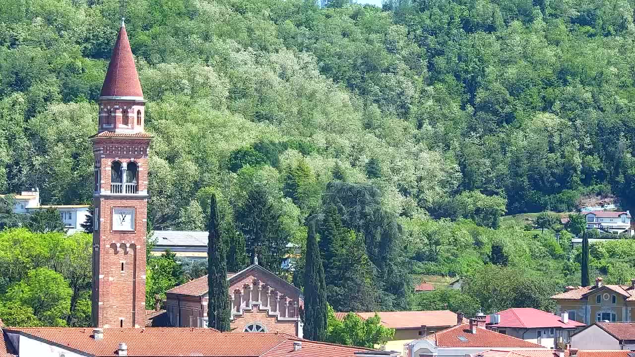 Čudovit panoramski pogled na Šempeter pri Gorici