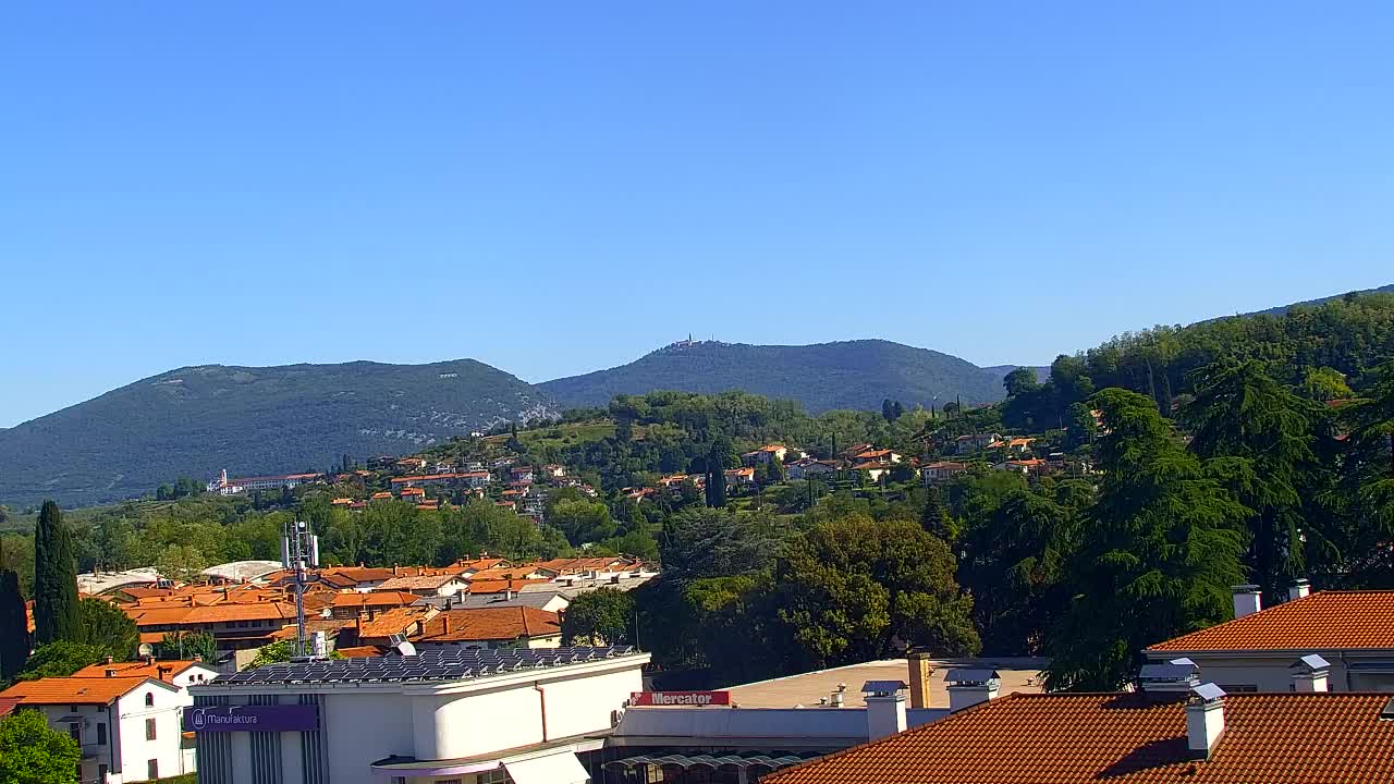 Čudovit panoramski pogled na Šempeter pri Gorici