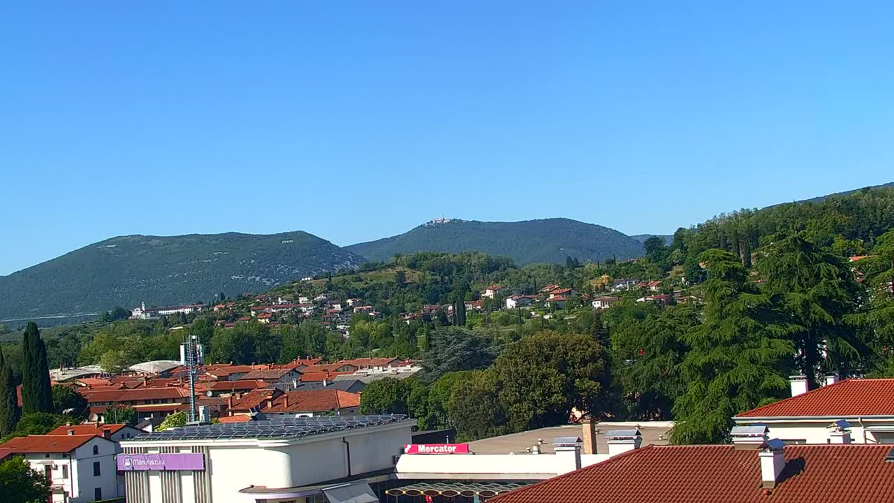Čudovit panoramski pogled na Šempeter pri Gorici