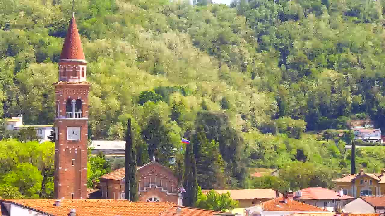 Čudovit panoramski pogled na Šempeter pri Gorici