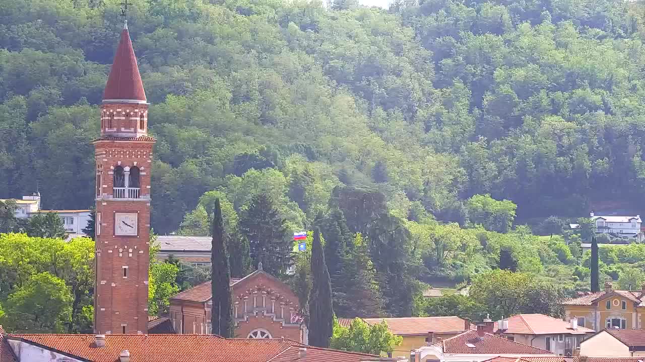 Prekrasan panoramski pogled na Šempeter pri Gorici