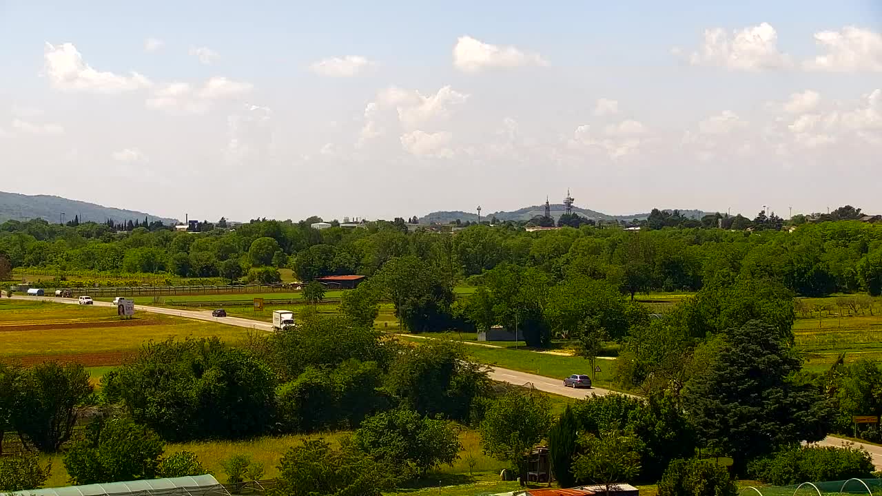 Čudovit panoramski pogled na Šempeter pri Gorici