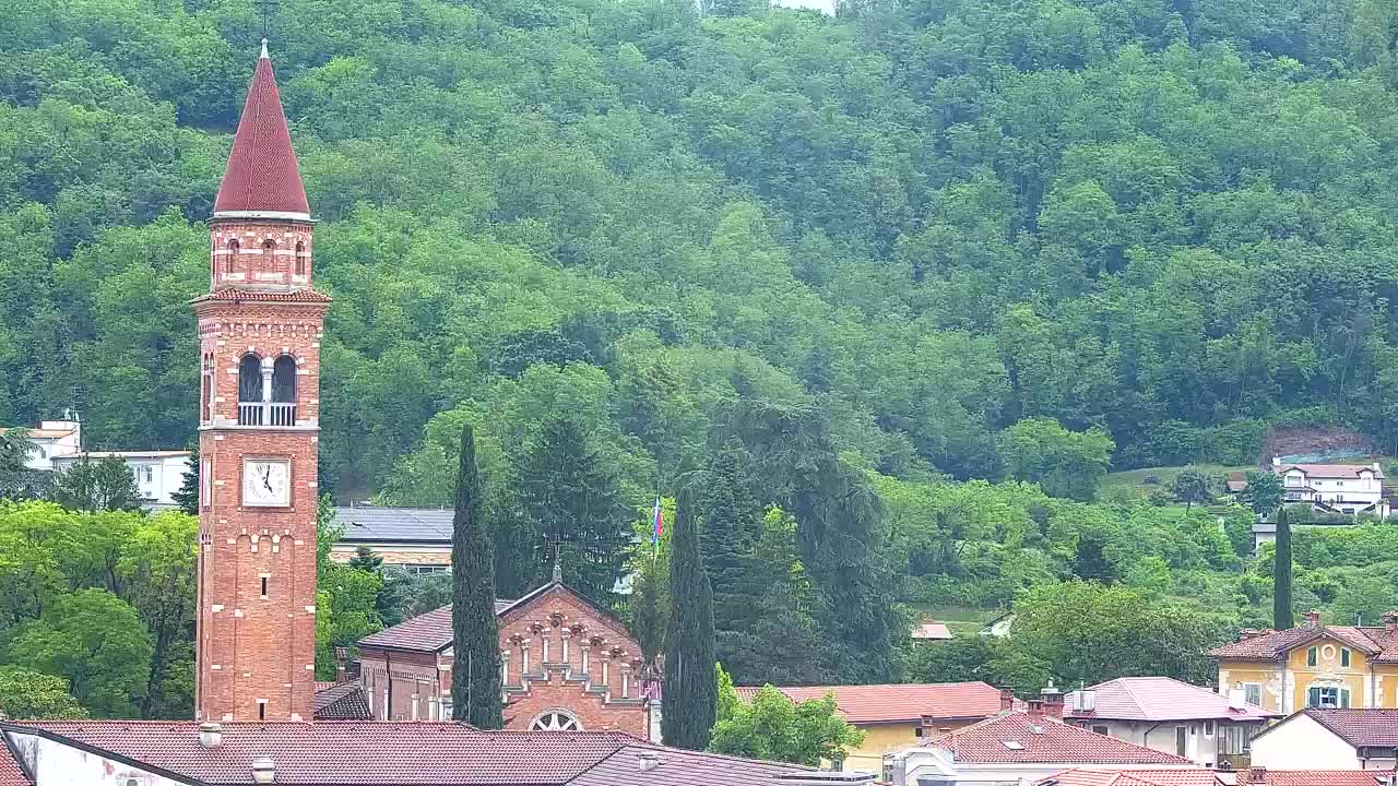 Čudovit panoramski pogled na Šempeter pri Gorici