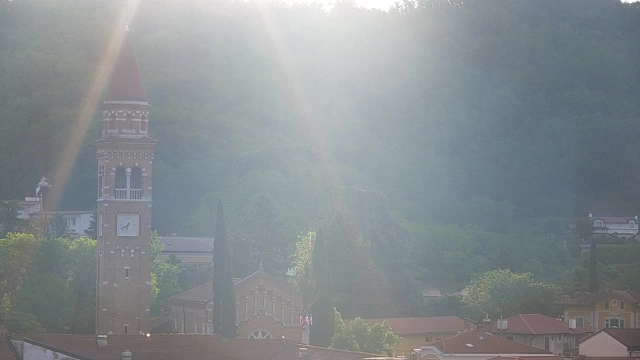 Čudovit panoramski pogled na Šempeter pri Gorici