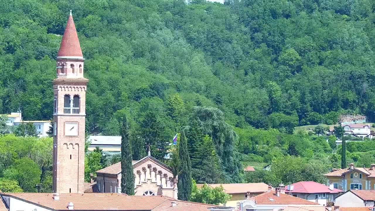 Panorama mozzafiato di Šempeter pri Gorici