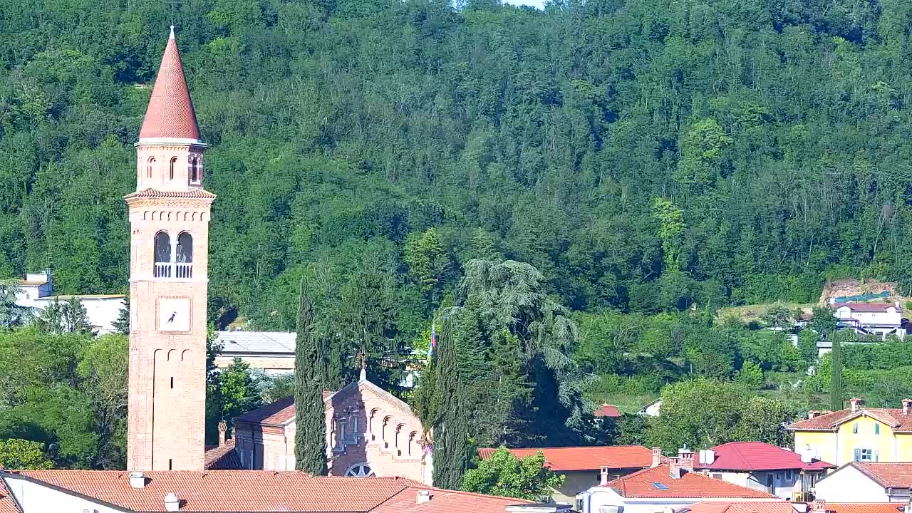 Panorama mozzafiato di Šempeter pri Gorici