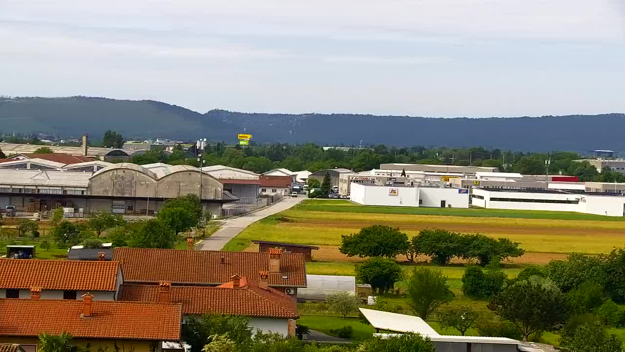 Čudovit panoramski pogled na Šempeter pri Gorici