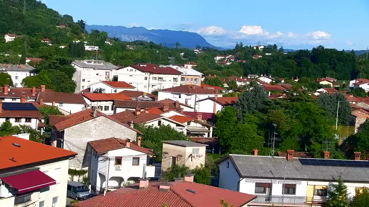 Čudovit panoramski pogled na Šempeter pri Gorici