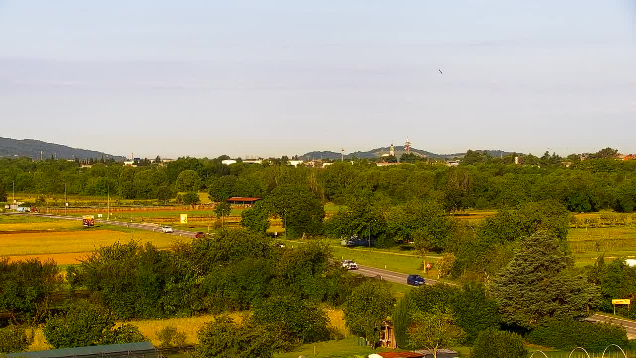 Čudovit panoramski pogled na Šempeter pri Gorici