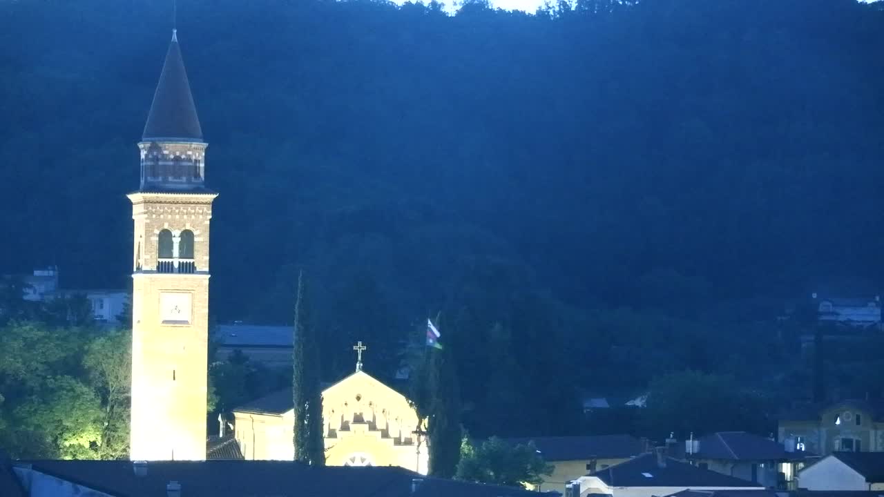 Panorama mozzafiato di Šempeter pri Gorici