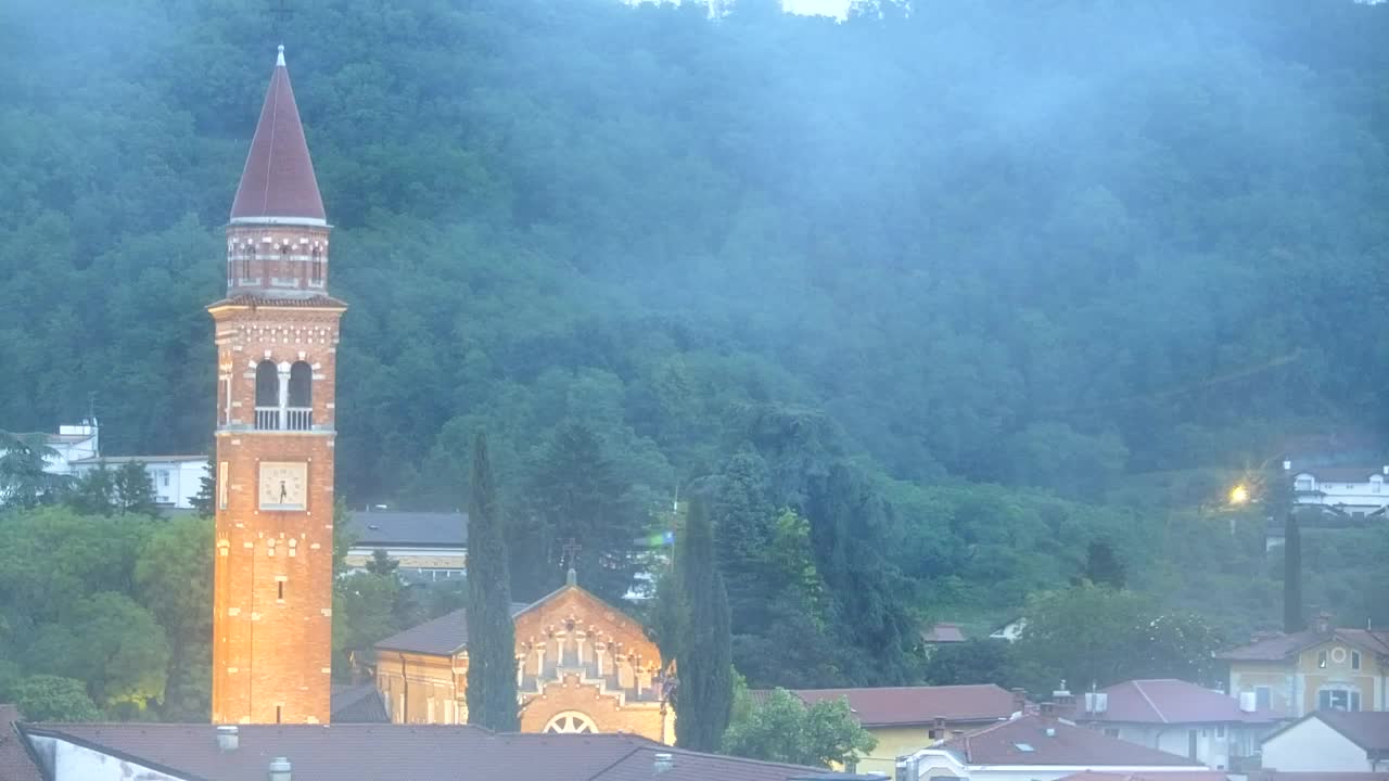 Čudovit panoramski pogled na Šempeter pri Gorici