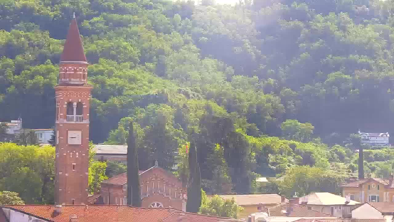 Čudovit panoramski pogled na Šempeter pri Gorici