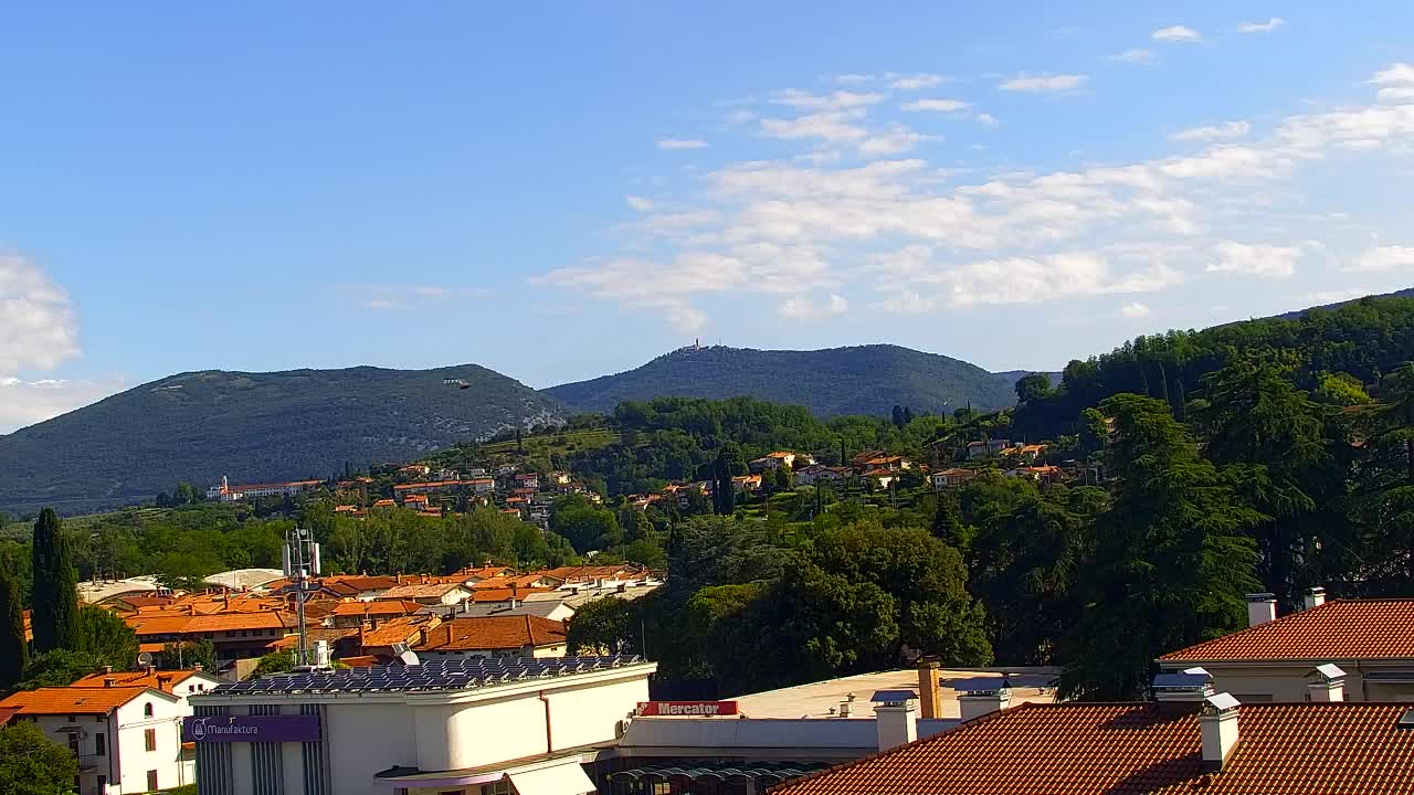 Čudovit panoramski pogled na Šempeter pri Gorici