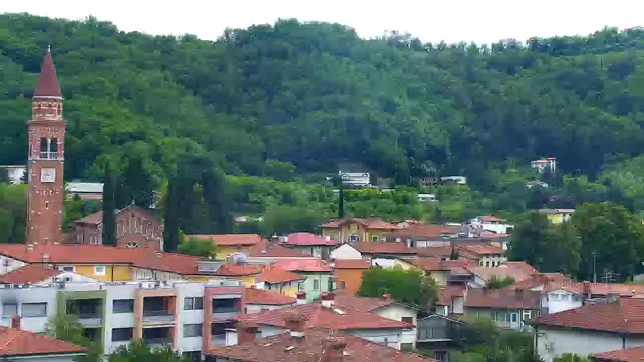 Čudovit panoramski pogled na Šempeter pri Gorici