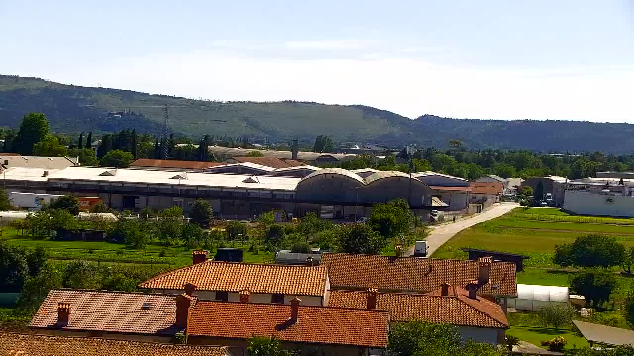 Čudovit panoramski pogled na Šempeter pri Gorici