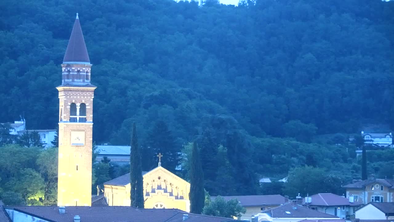 Čudovit panoramski pogled na Šempeter pri Gorici