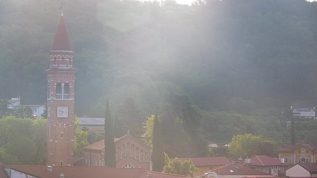 Čudovit panoramski pogled na Šempeter pri Gorici