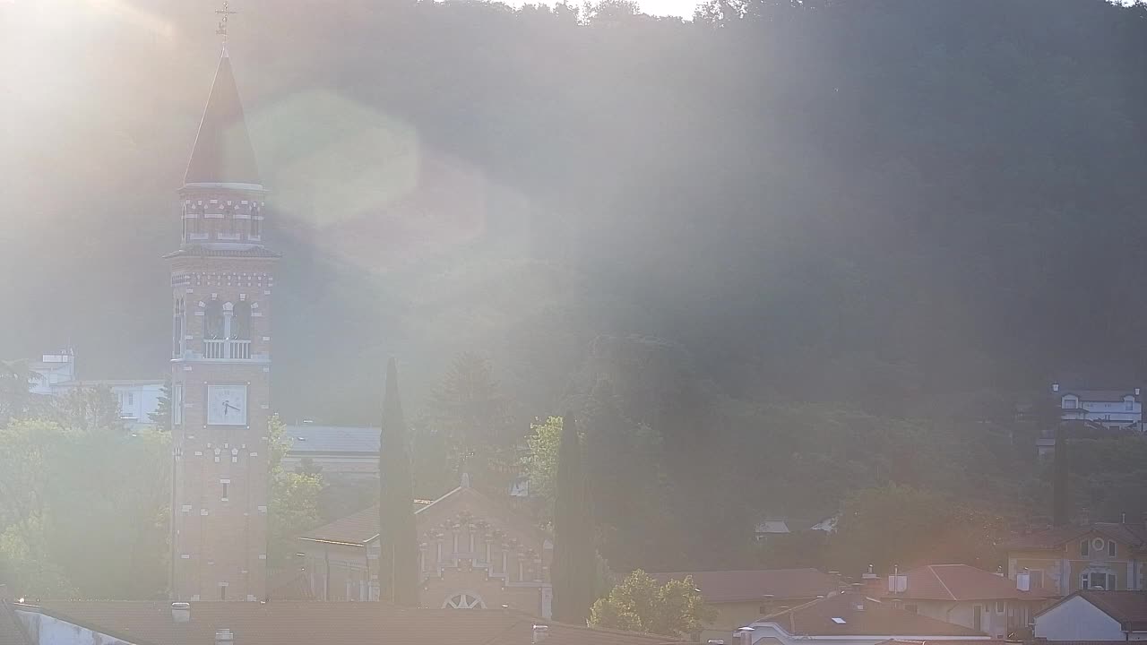 Čudovit panoramski pogled na Šempeter pri Gorici