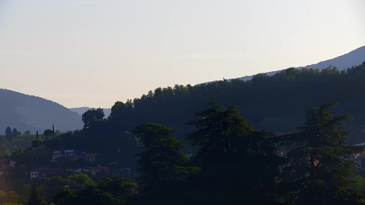 Čudovit panoramski pogled na Šempeter pri Gorici
