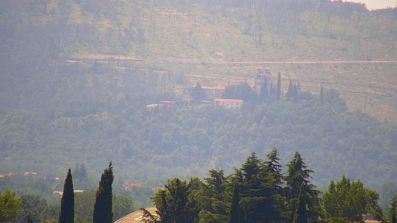 Čudovit panoramski pogled na Šempeter pri Gorici