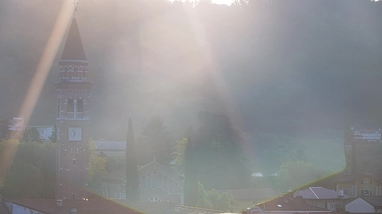 Čudovit panoramski pogled na Šempeter pri Gorici