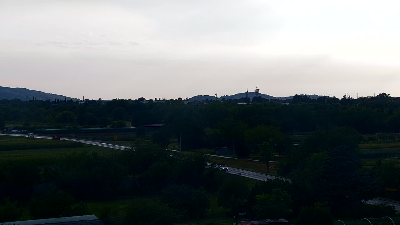 Panorama mozzafiato di Šempeter pri Gorici