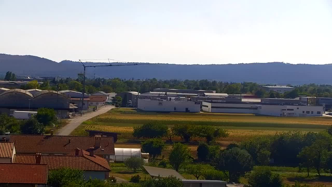 Panorama mozzafiato di Šempeter pri Gorici
