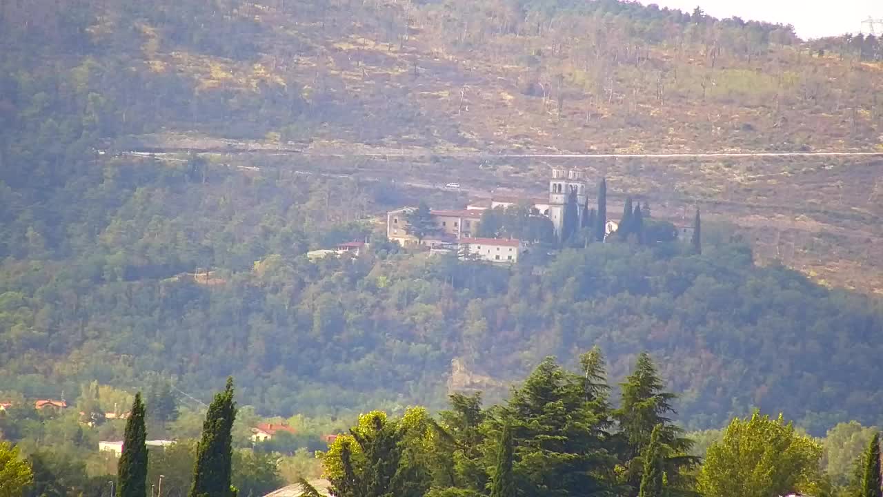 Čudovit panoramski pogled na Šempeter pri Gorici