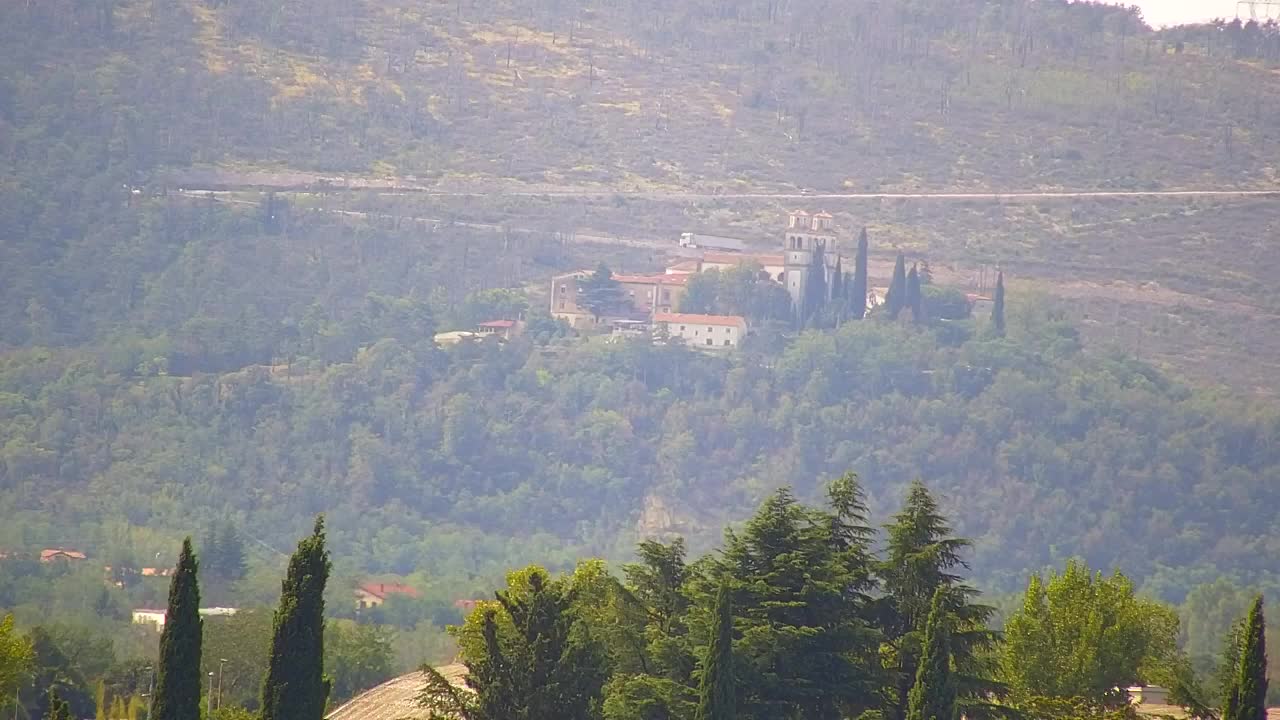 Čudovit panoramski pogled na Šempeter pri Gorici