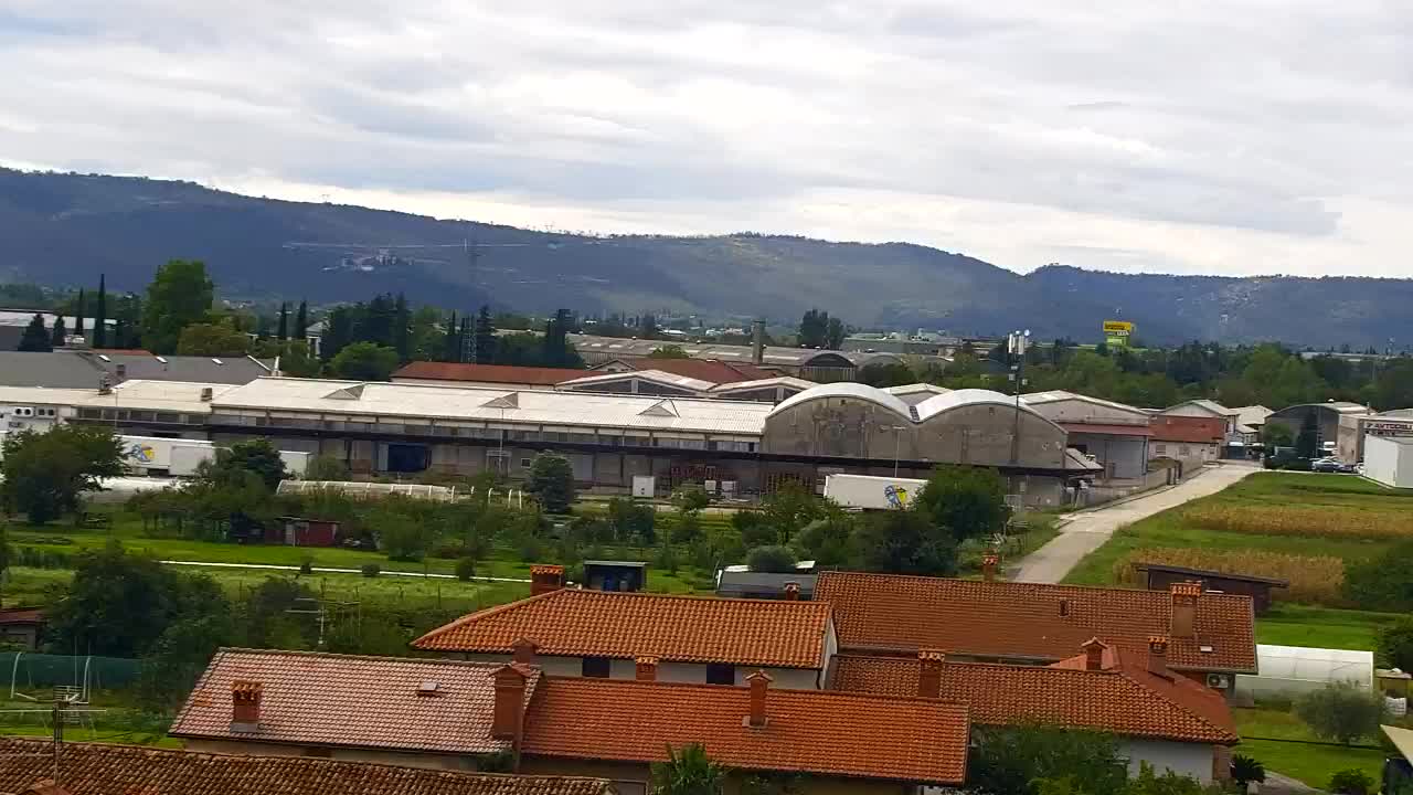 Čudovit panoramski pogled na Šempeter pri Gorici
