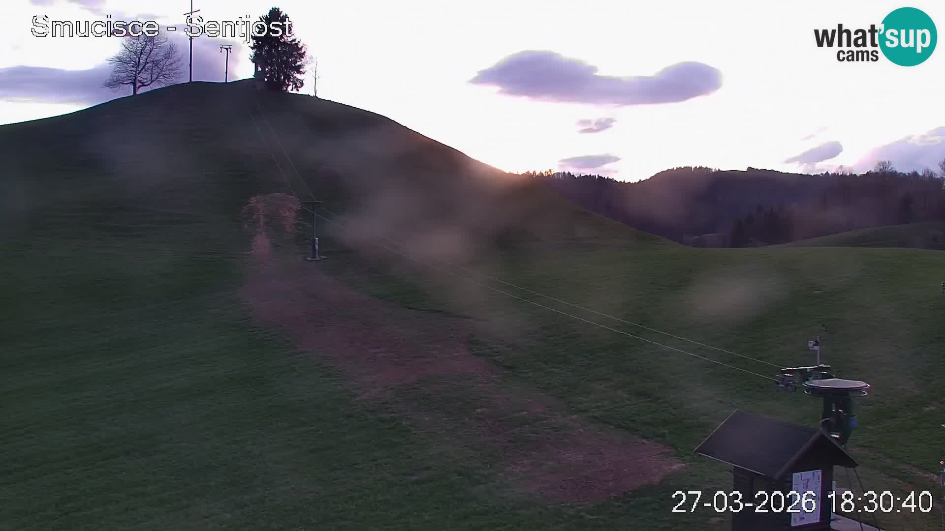 Webcam Šentjošt – Vista en vivo desde la estación de esquí