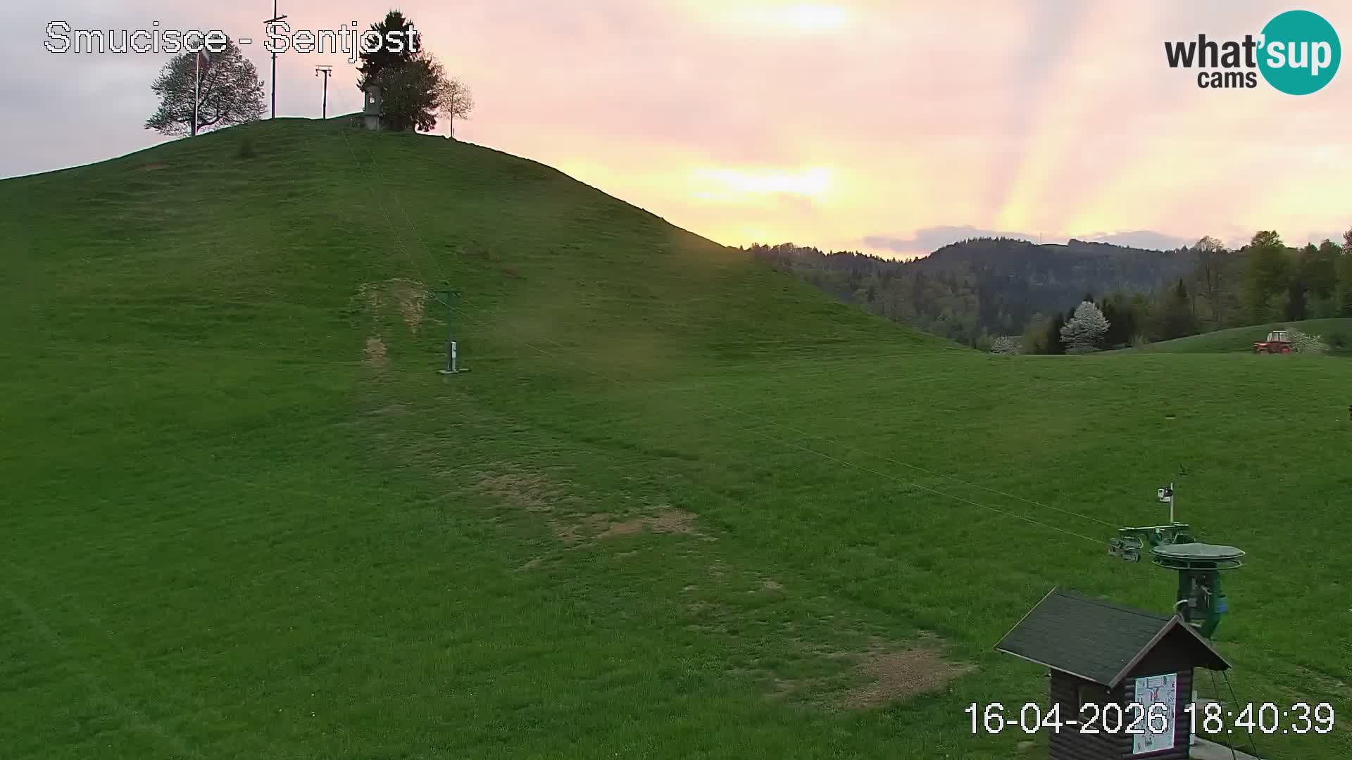 Webcam Šentjošt – Vista en vivo desde la estación de esquí