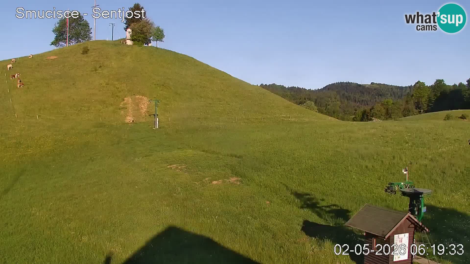 Spletna kamera Šentjošt – Pogled v živo s smučišča