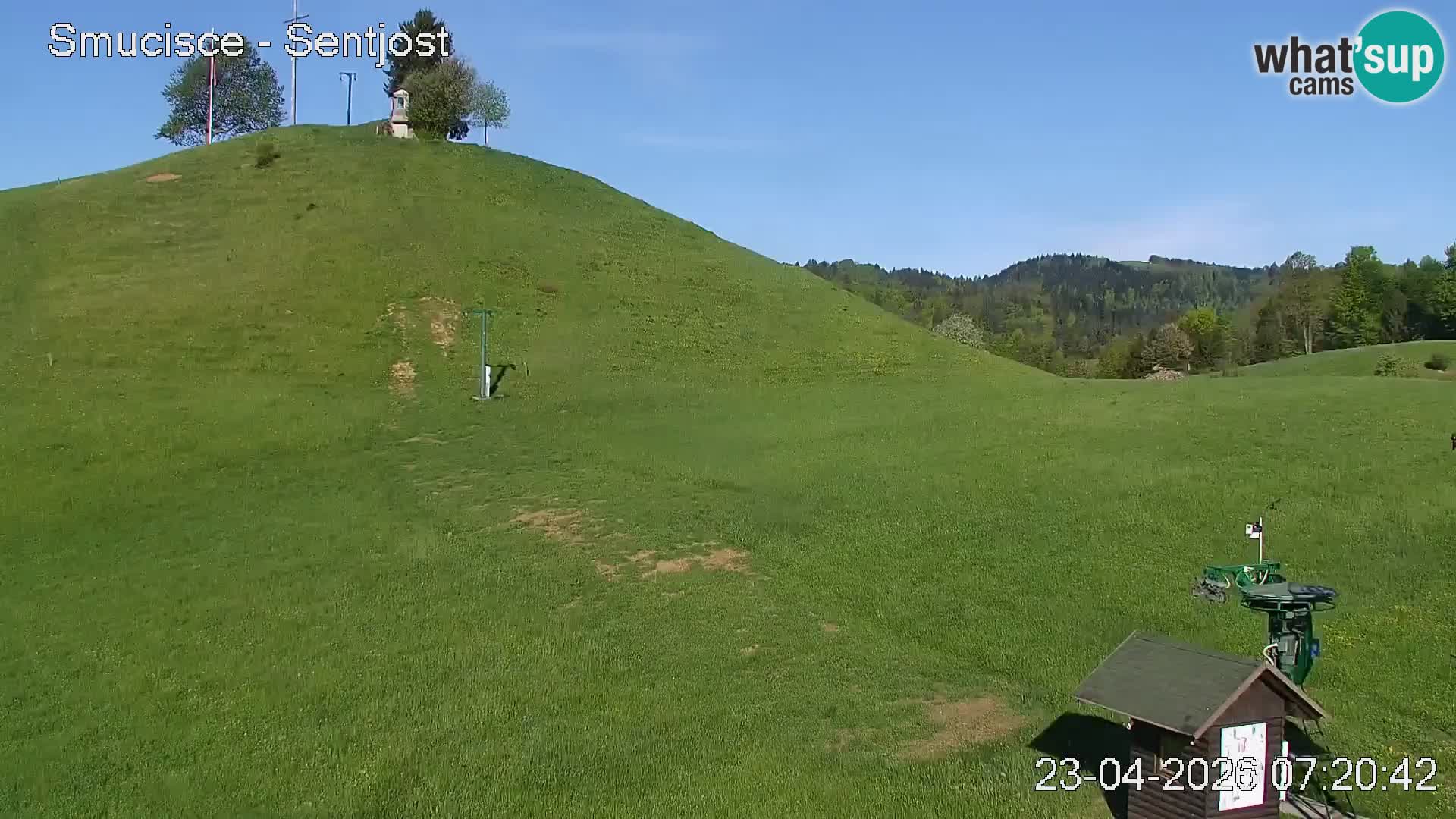 Spletna kamera Šentjošt – Pogled v živo s smučišča