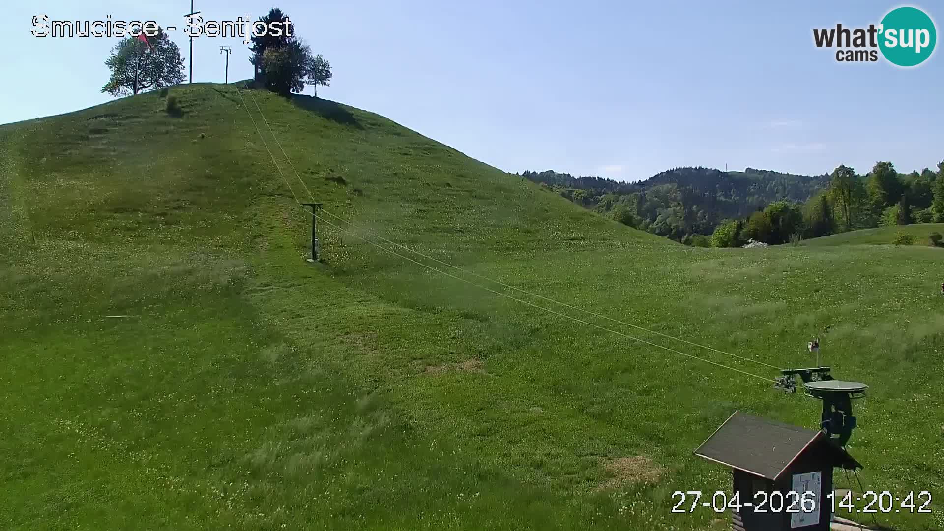 Webcam Šentjošt – Vista en vivo desde la estación de esquí