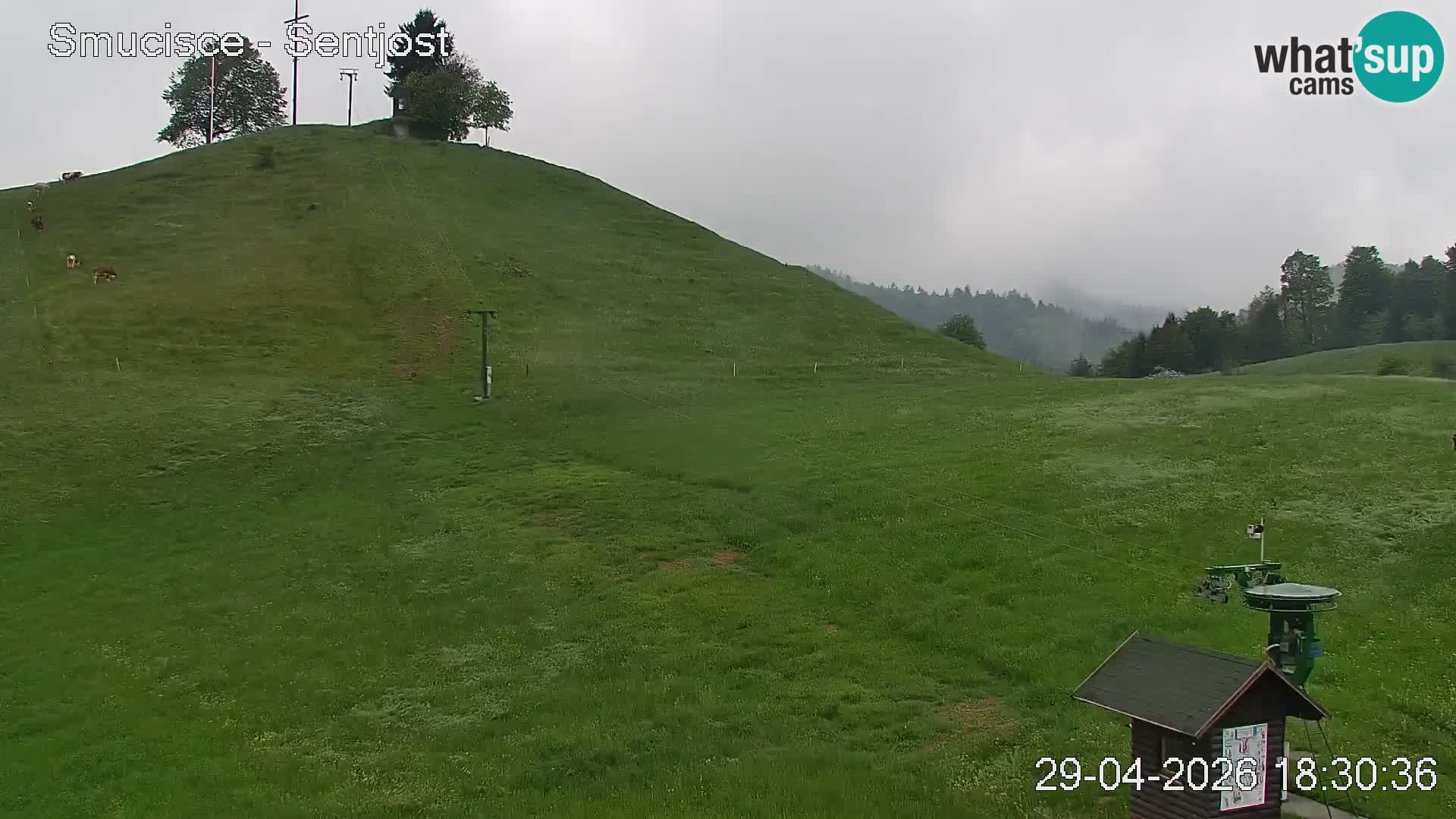 Spletna kamera Šentjošt – Pogled v živo s smučišča