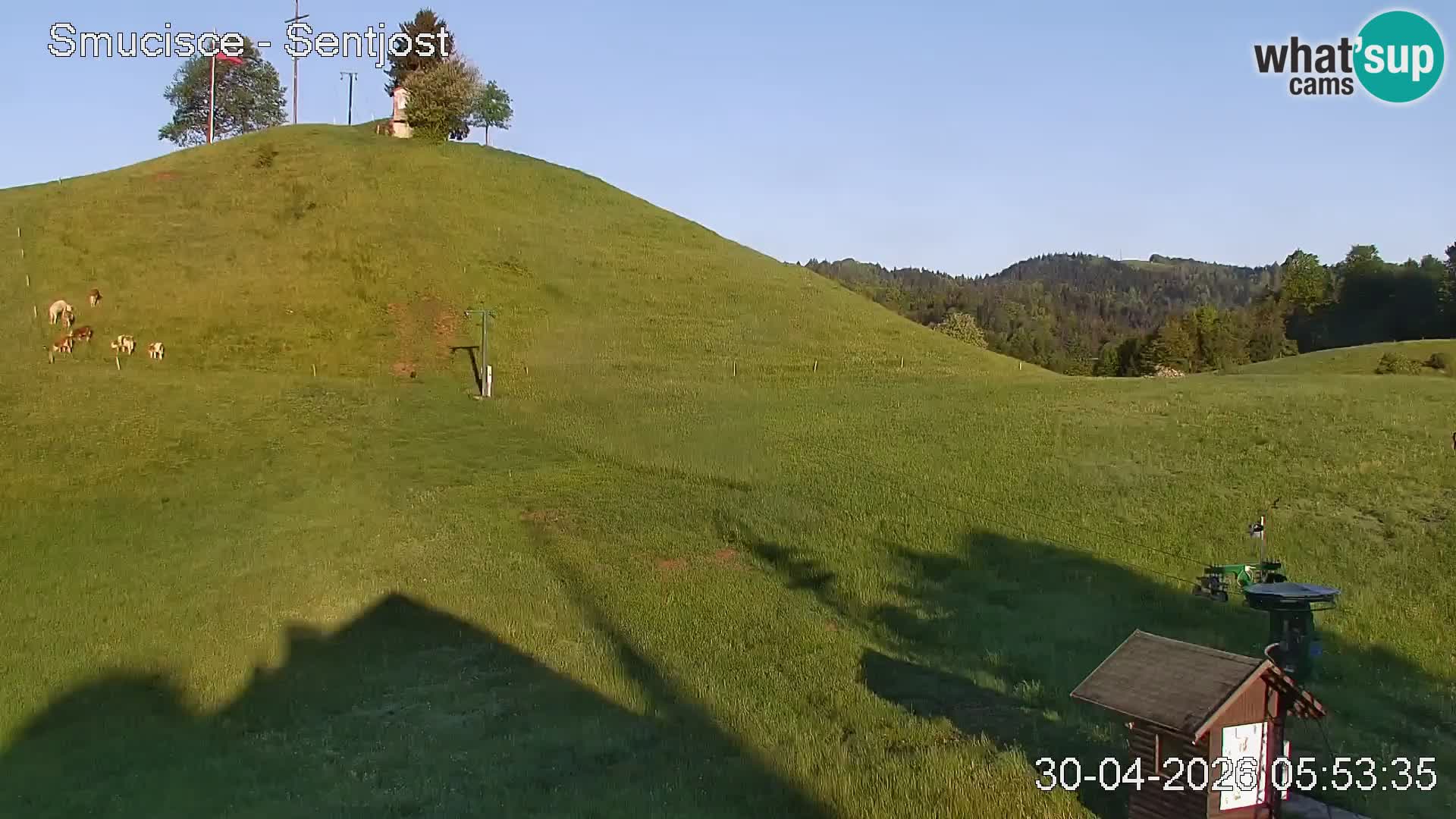 Spletna kamera Šentjošt – Pogled v živo s smučišča