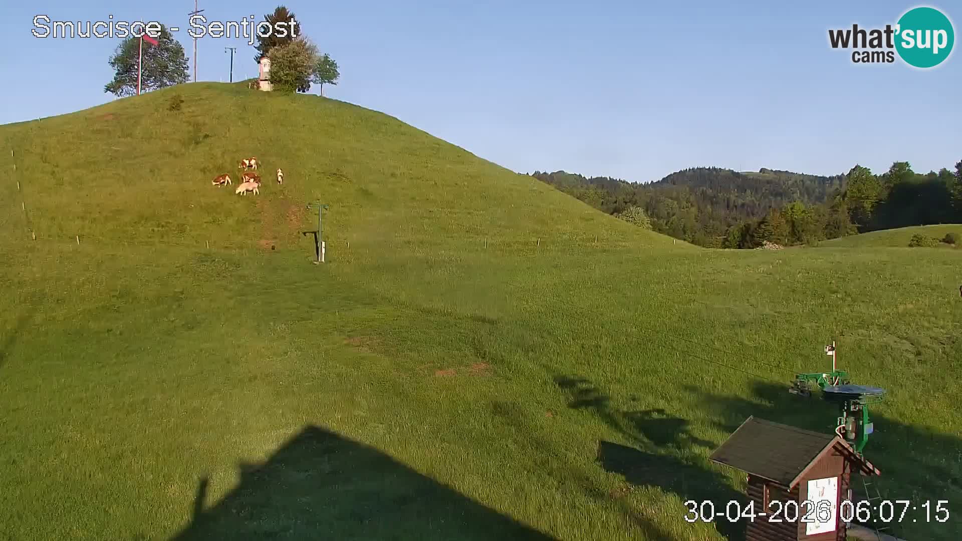 Webcam Šentjošt – Vista en vivo desde la estación de esquí