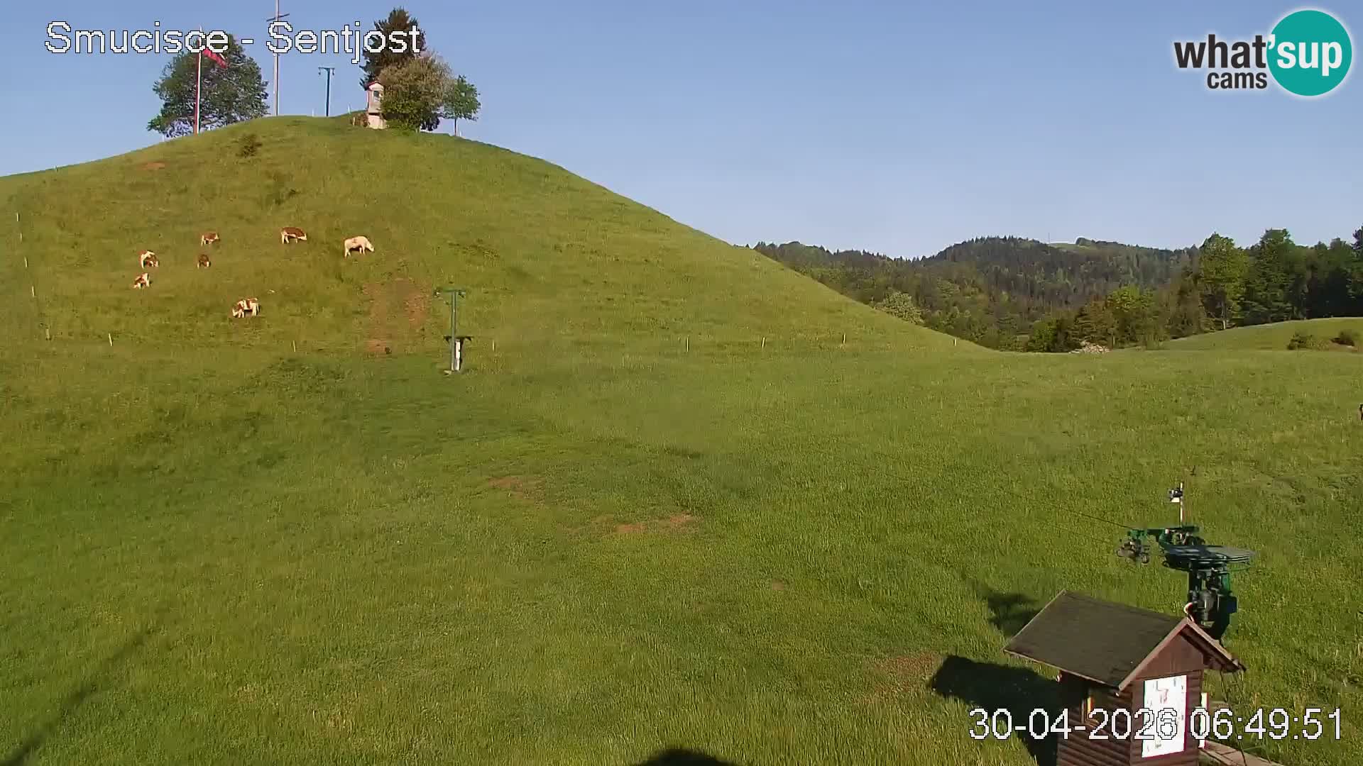 Webcam Šentjošt – Live View from the Ski Area