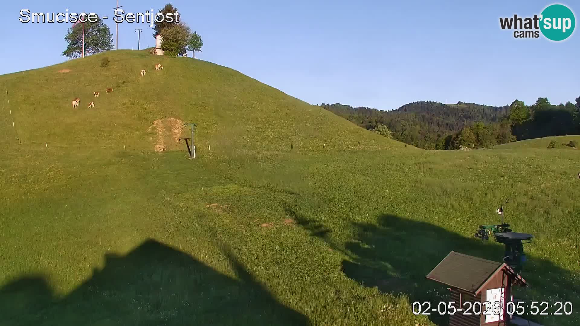Webcam Šentjošt – Vista en vivo desde la estación de esquí