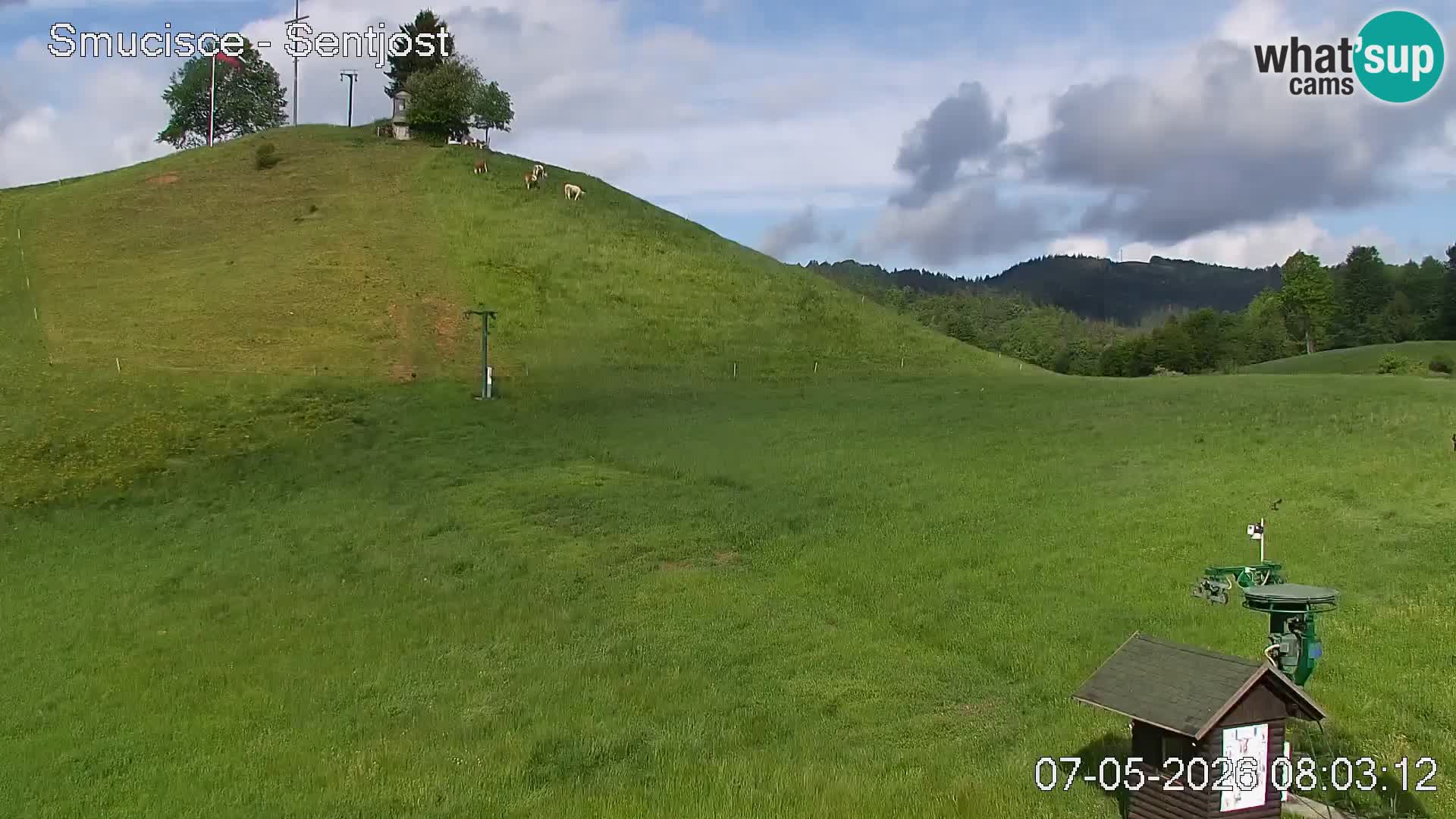 Webcam Šentjošt – Vista en vivo desde la estación de esquí